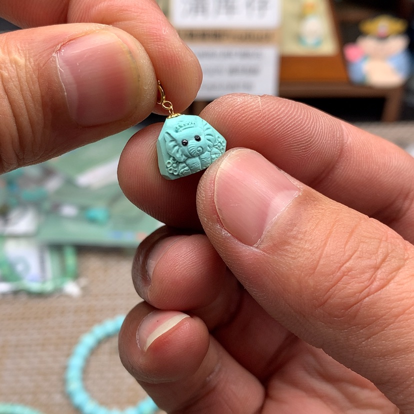 【闪购商品】绿松石颈饰未镶嵌119