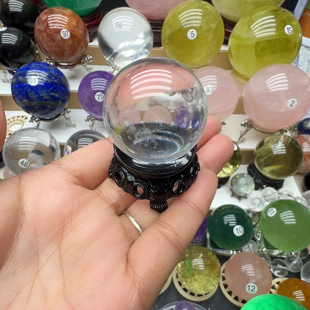 珠宝半成品水晶未镶嵌