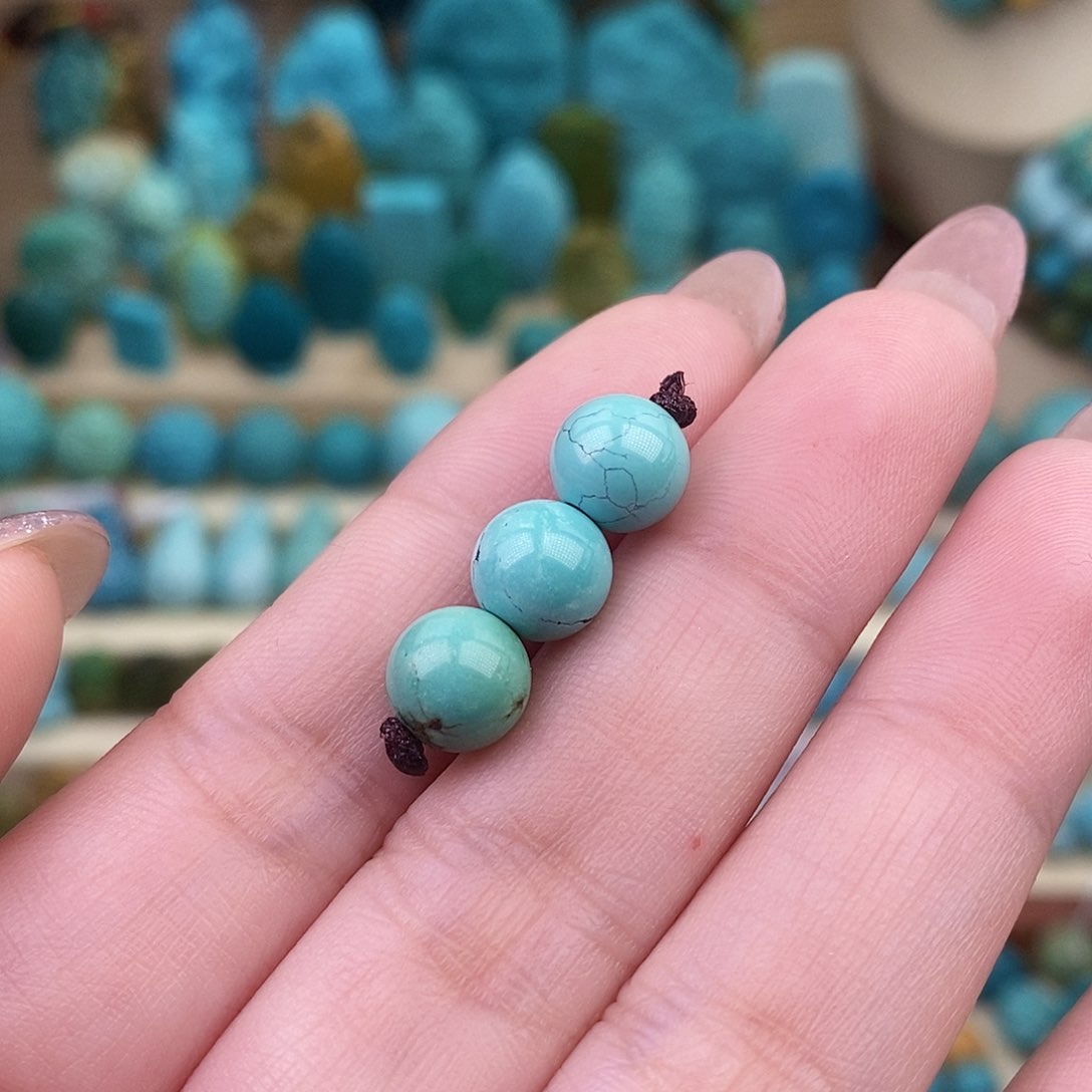 绿松石珠宝奇石未镶嵌