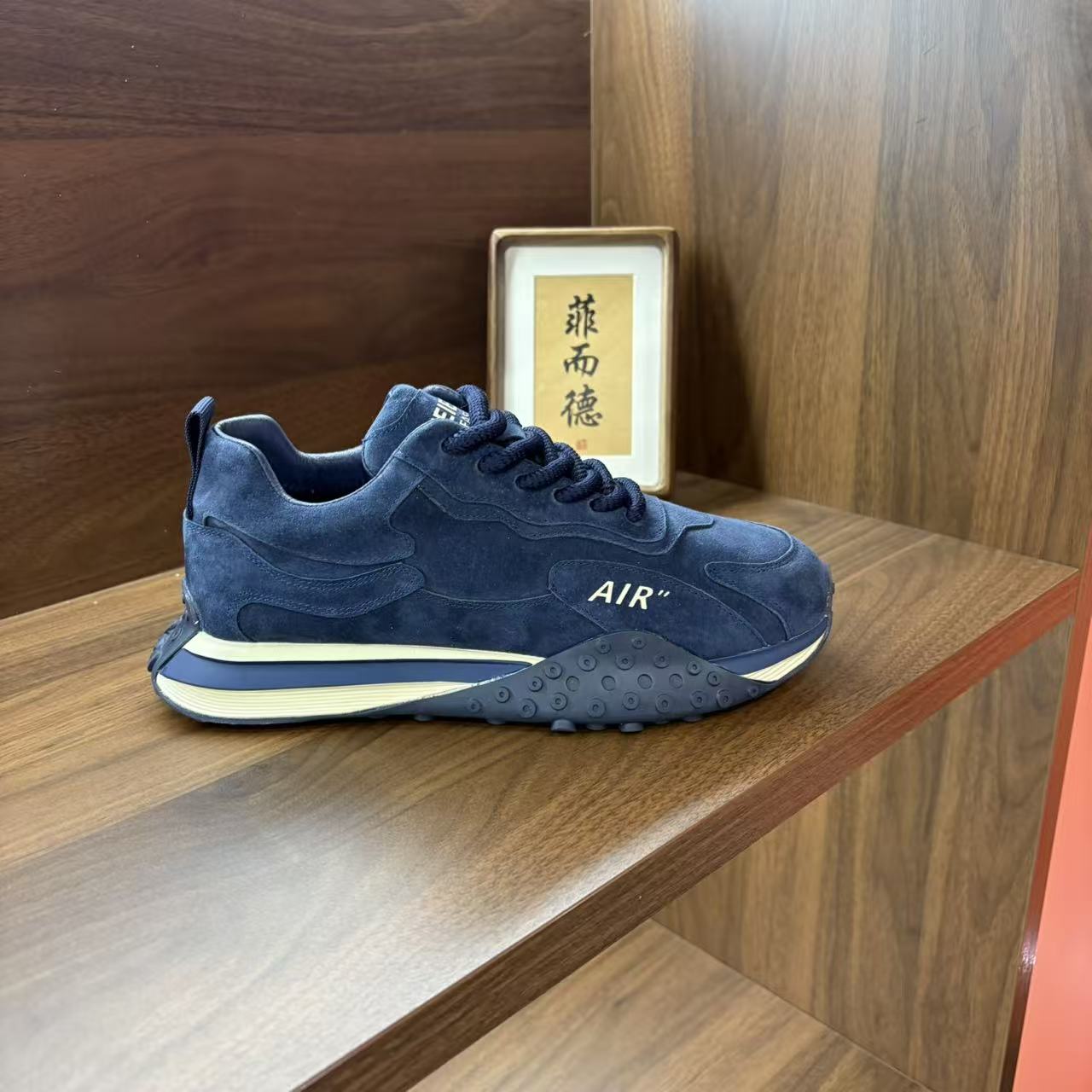 【高版本菲而德11-26】2025爆款时尚休闲真皮手工轻奢潮鞋单棉同款