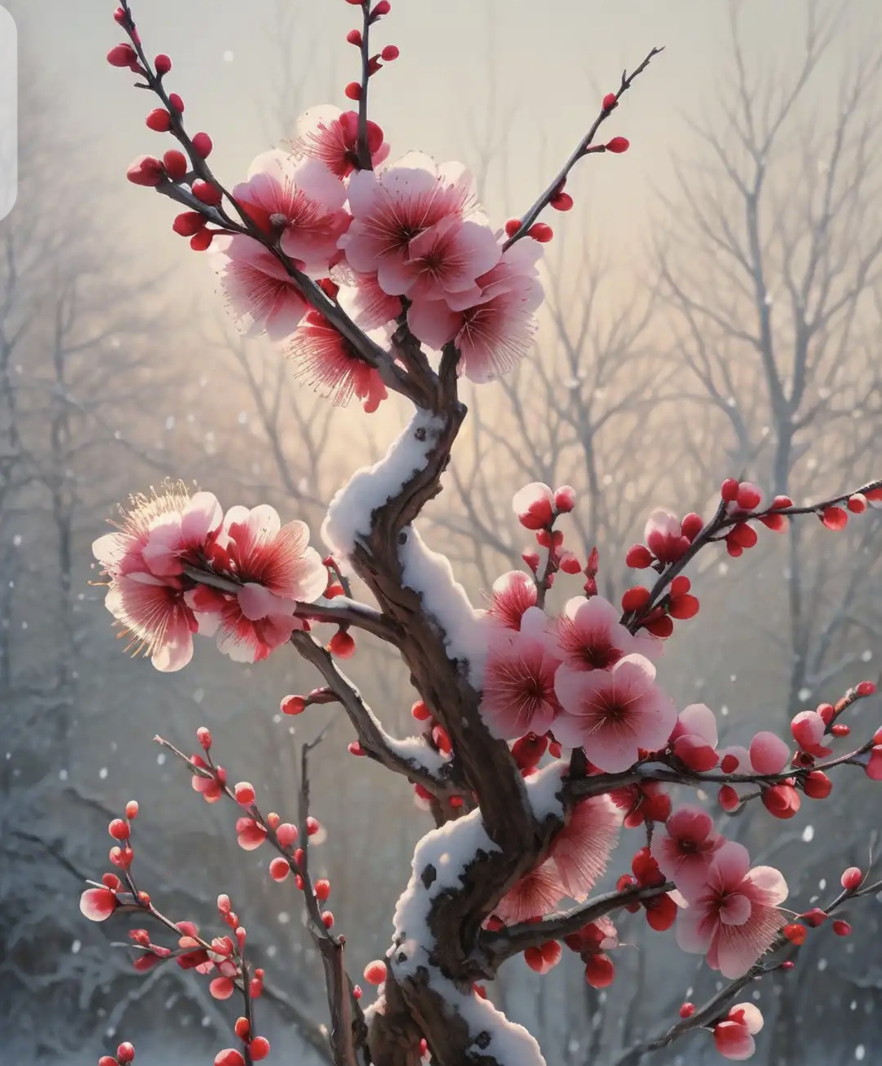 梅花盆景 直播间选货一物一拍