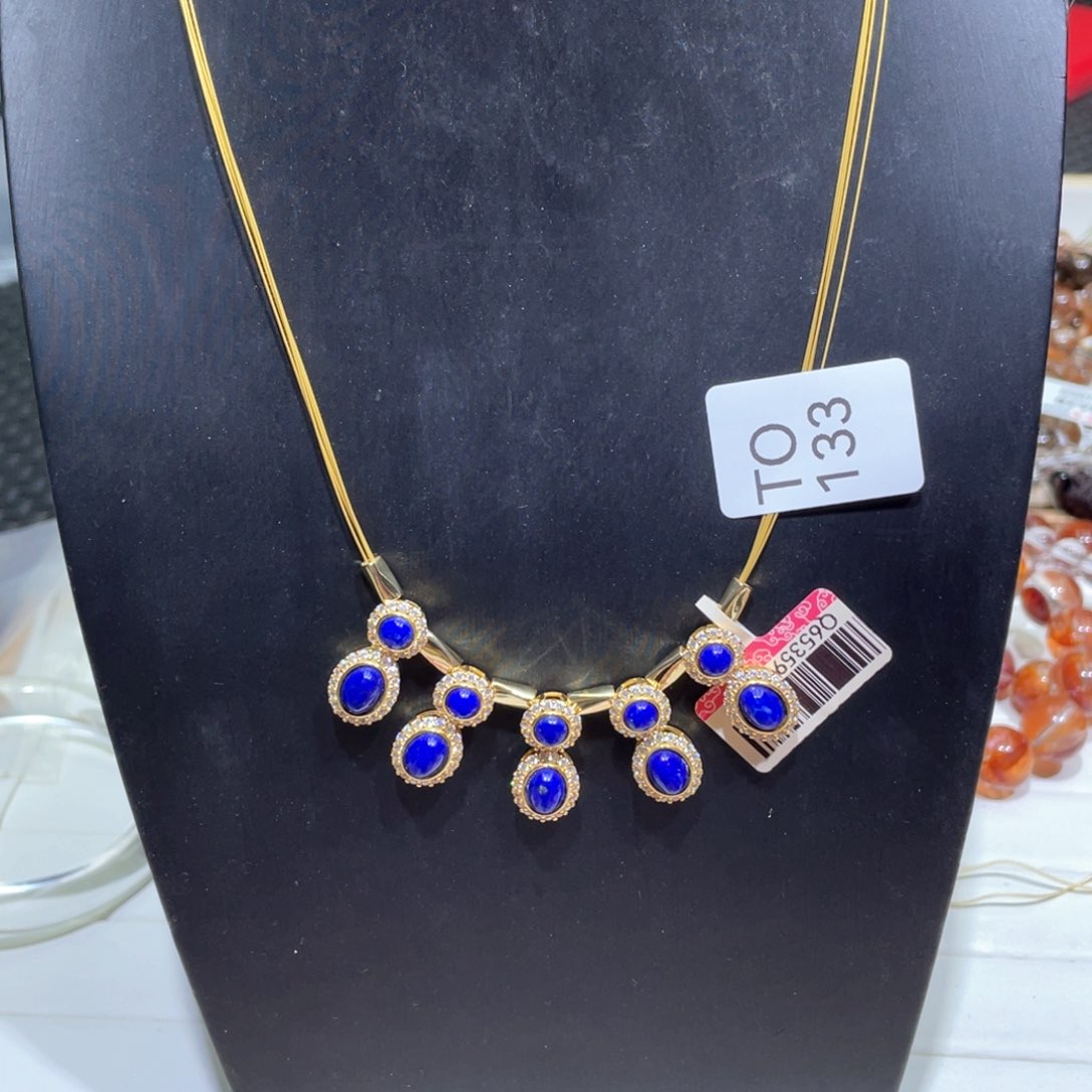 青金石颈饰未镶嵌