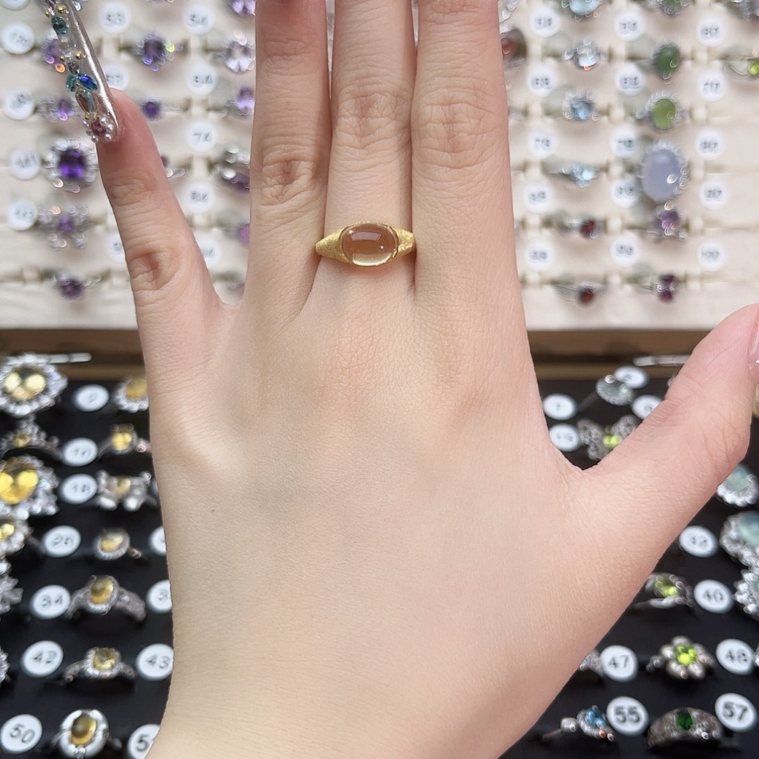 银S925镶嵌手链黄晶