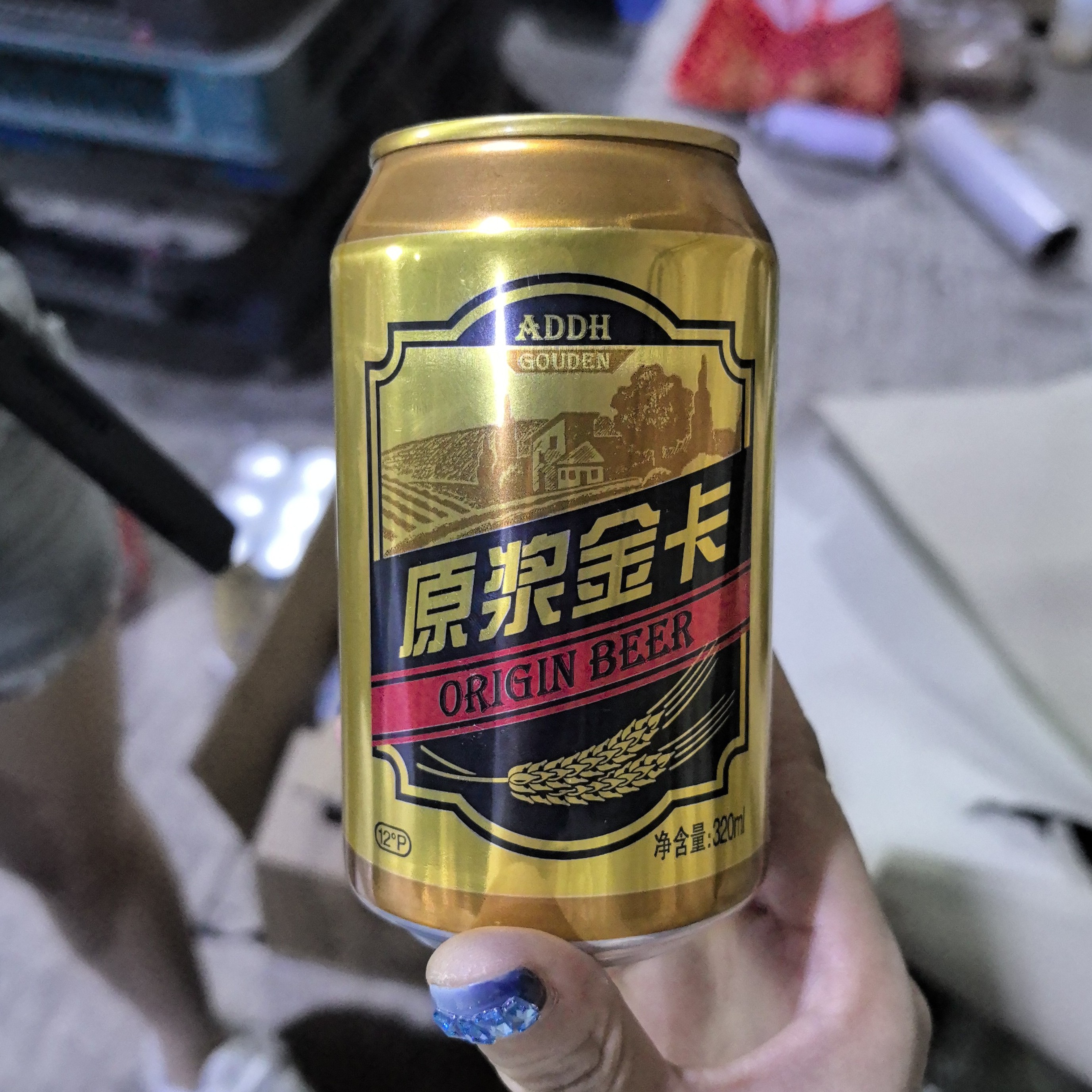 奥丁德赫原浆金卡啤酒