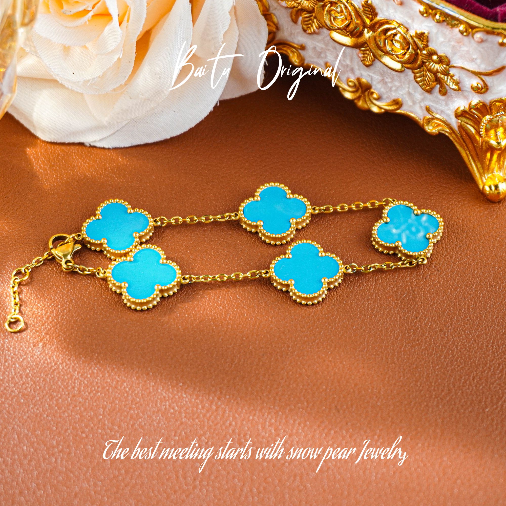 钛钢手链 【柏荼】钢 ♠ 手工原创 LS439 手链