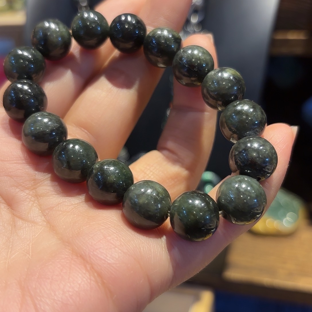 翡翠手链未镶嵌原创