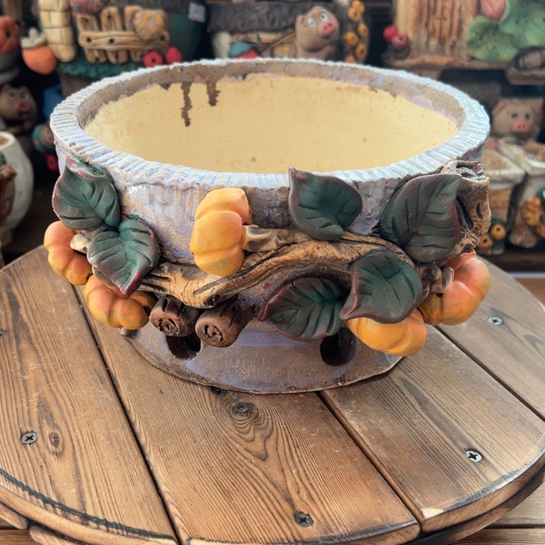 红陶嘻哈多肉花盆