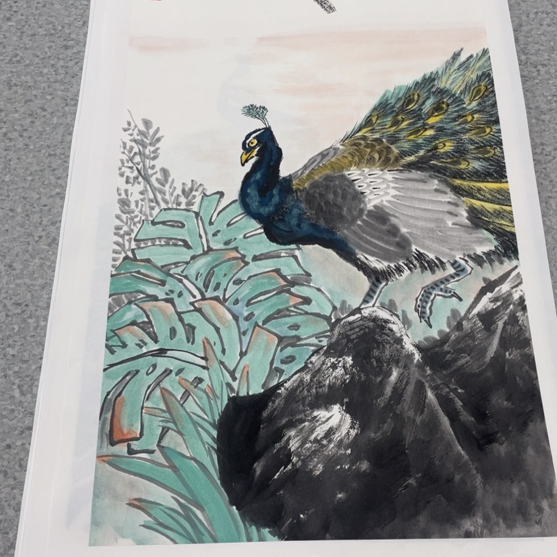 国画2平尺国画作品