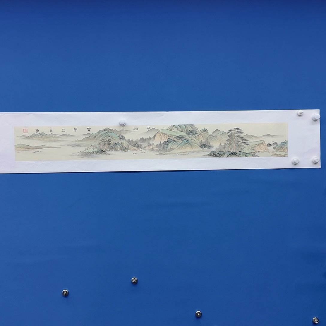 国画多次参加国内外大型