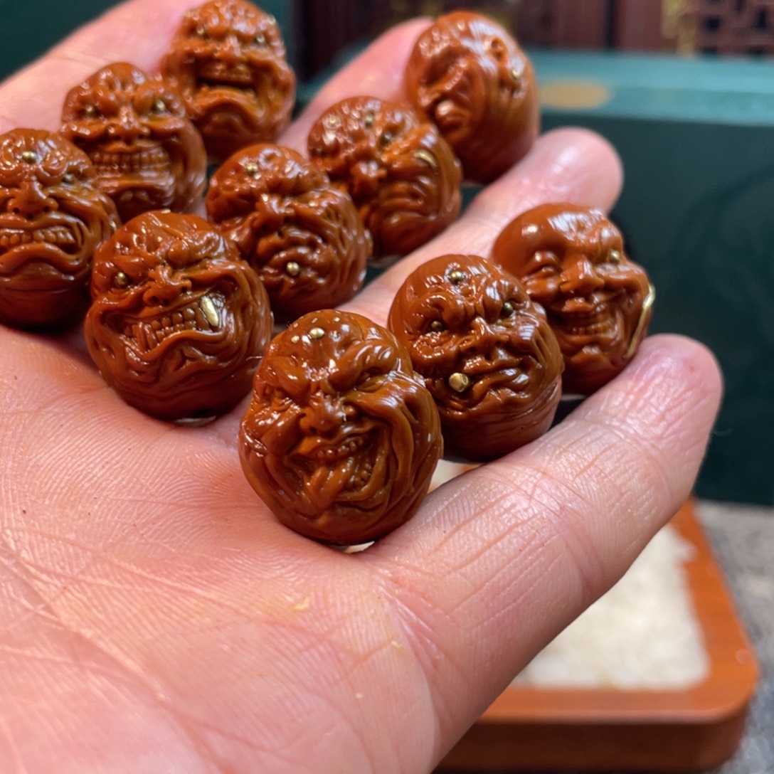 越***深手串/手链橄榄核橄榄核