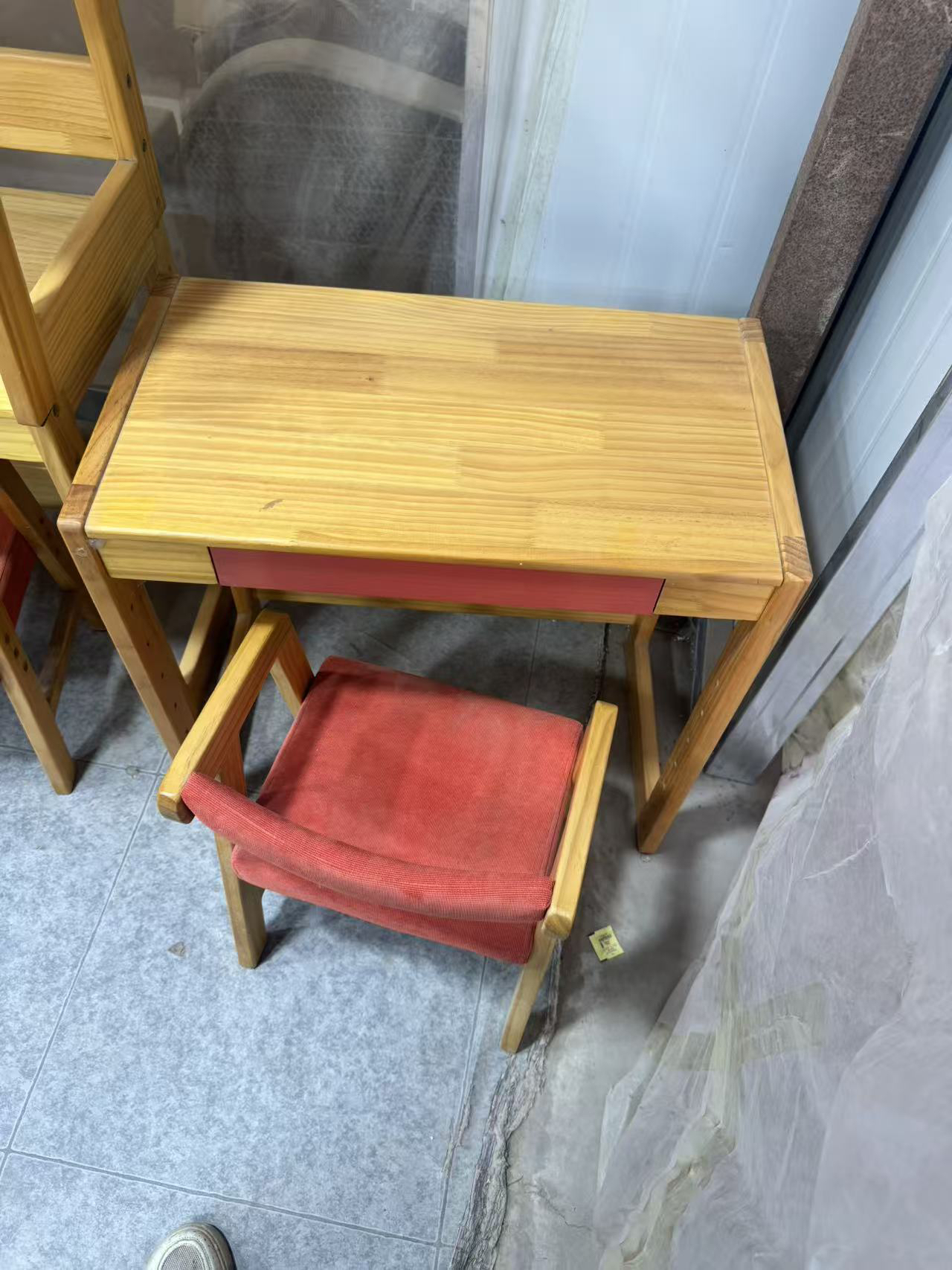 实木迷你简约化妆品收纳柜小户型飘窗梳妆台