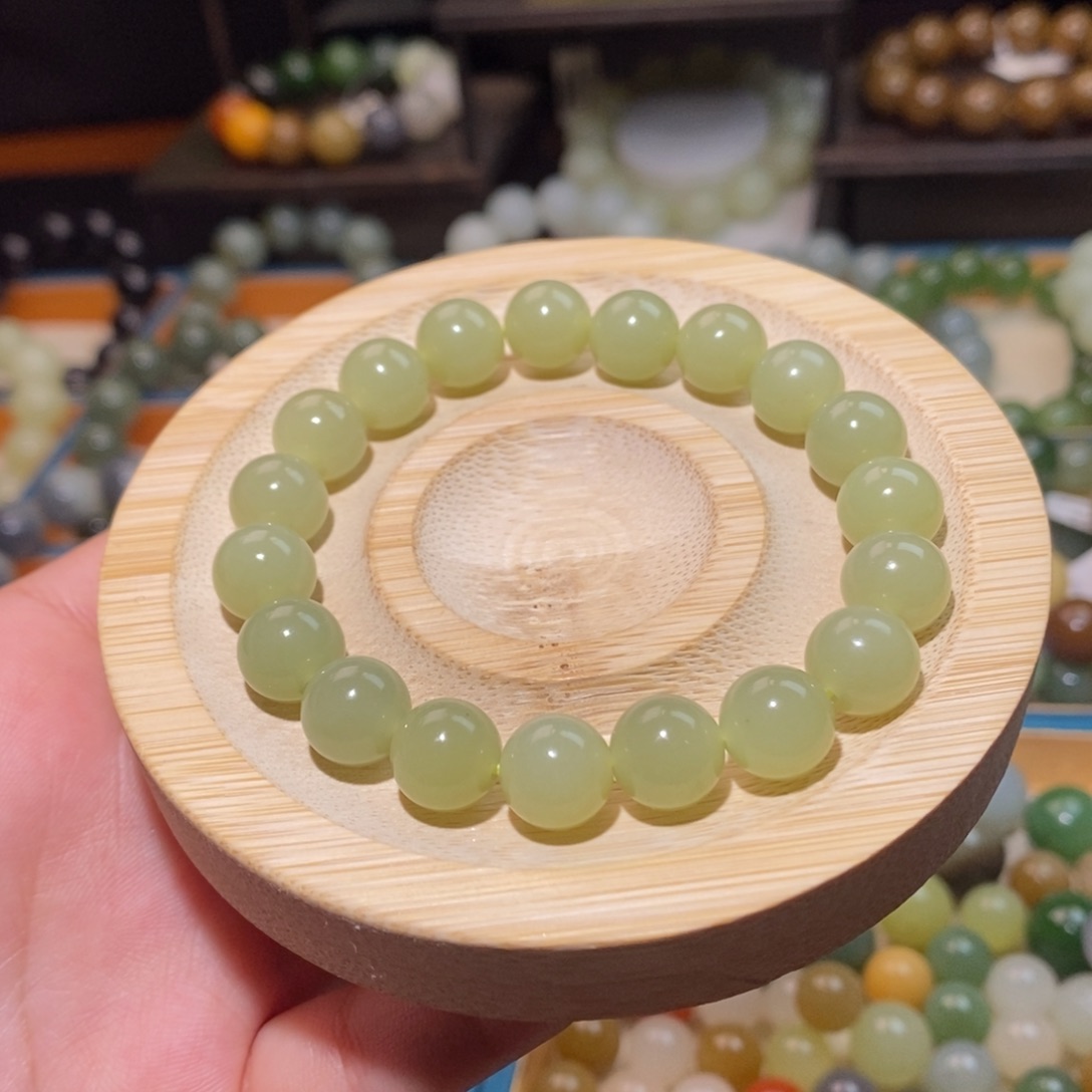 和田玉手串未镶嵌W 10