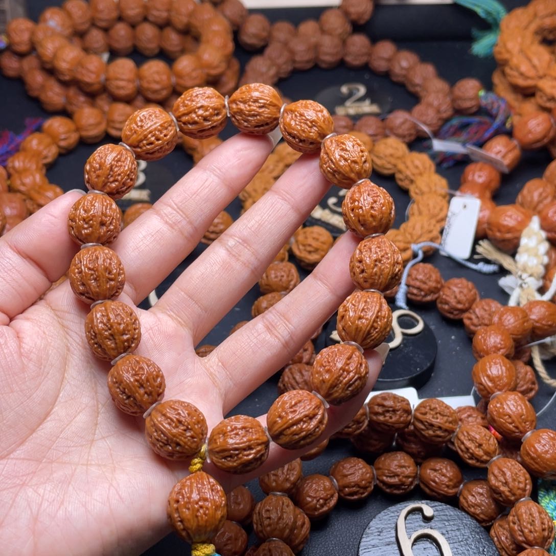 文玩核桃手串小***い蚂蚁纹111