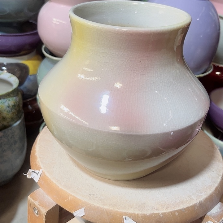 瓶口12高23无孔景德镇陶瓷满29包邮