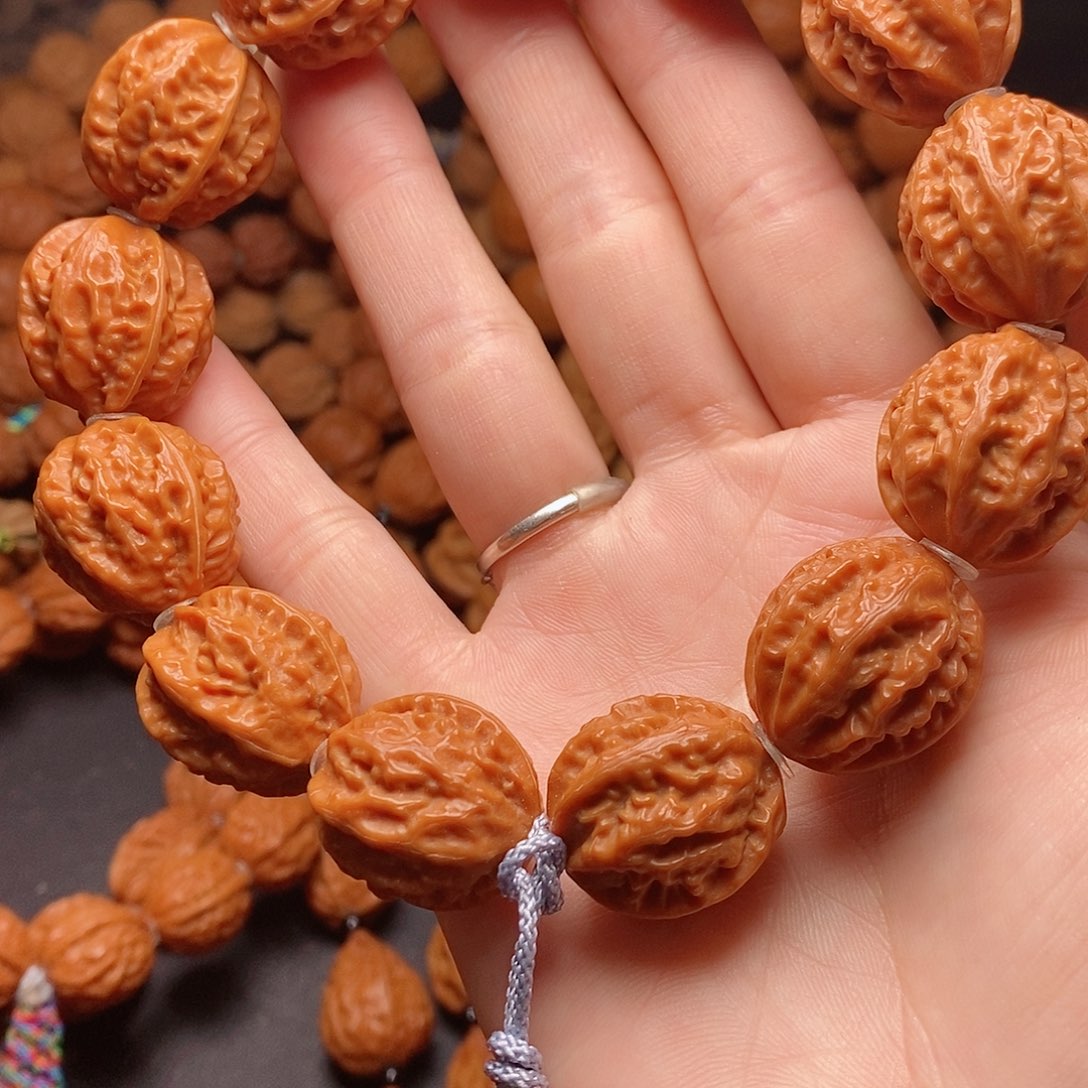 【闪购商品】文玩核桃吊坠龙脊22