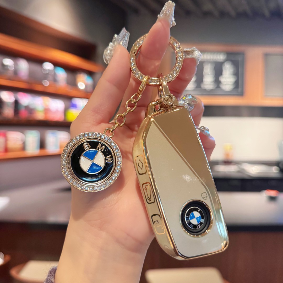 适用25款新宝马x5钥匙套5系530li车ix1/x1x6x7扣7系i7高档x3女壳