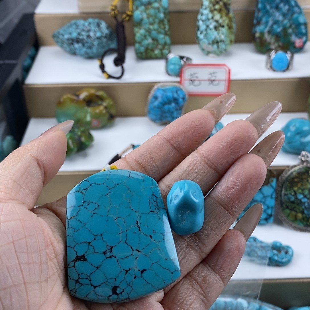 用****1高瓷精品玉化蓝网花无事牌和精品随型296c