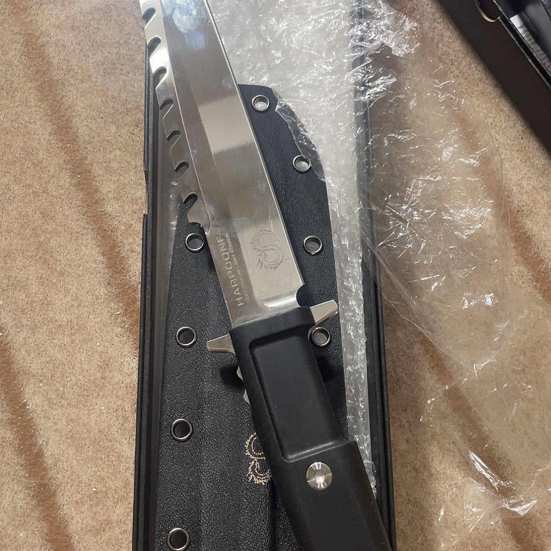 金属极端武力镜面捕鲸叉