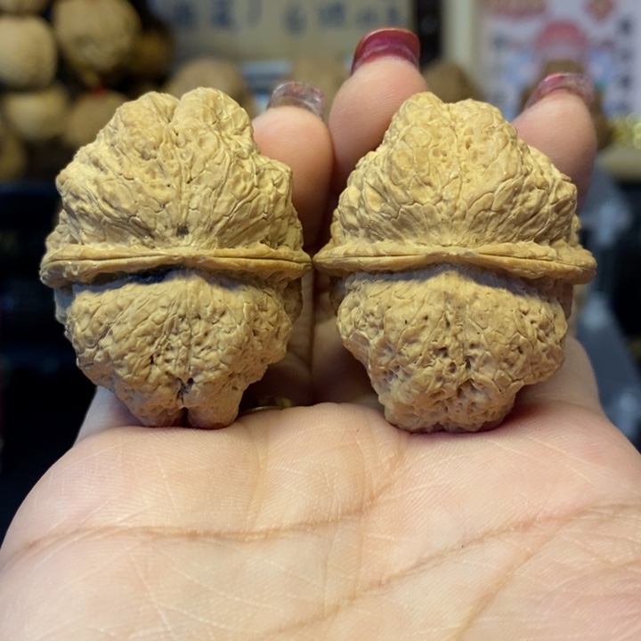 文玩核桃吊坠23古蝉王微瑕