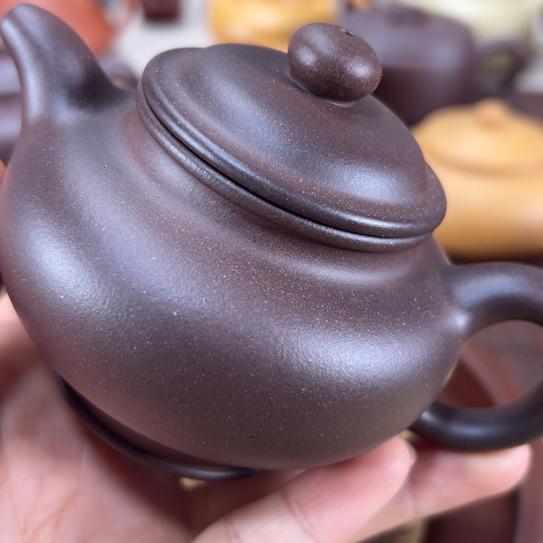 夜***南茶杯紫砂4井掇只封釉