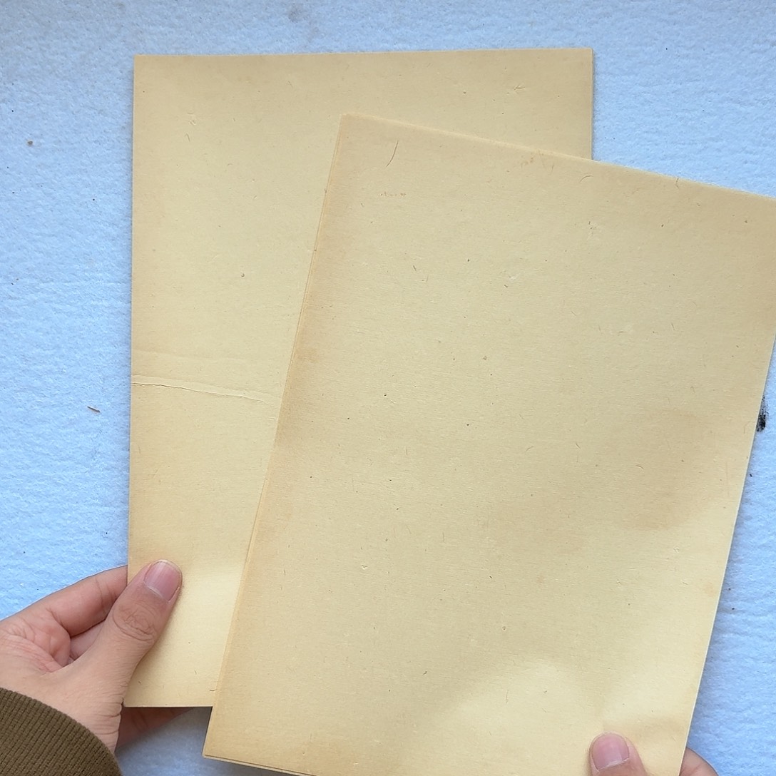 22张五六十年代纯手工老竹纸