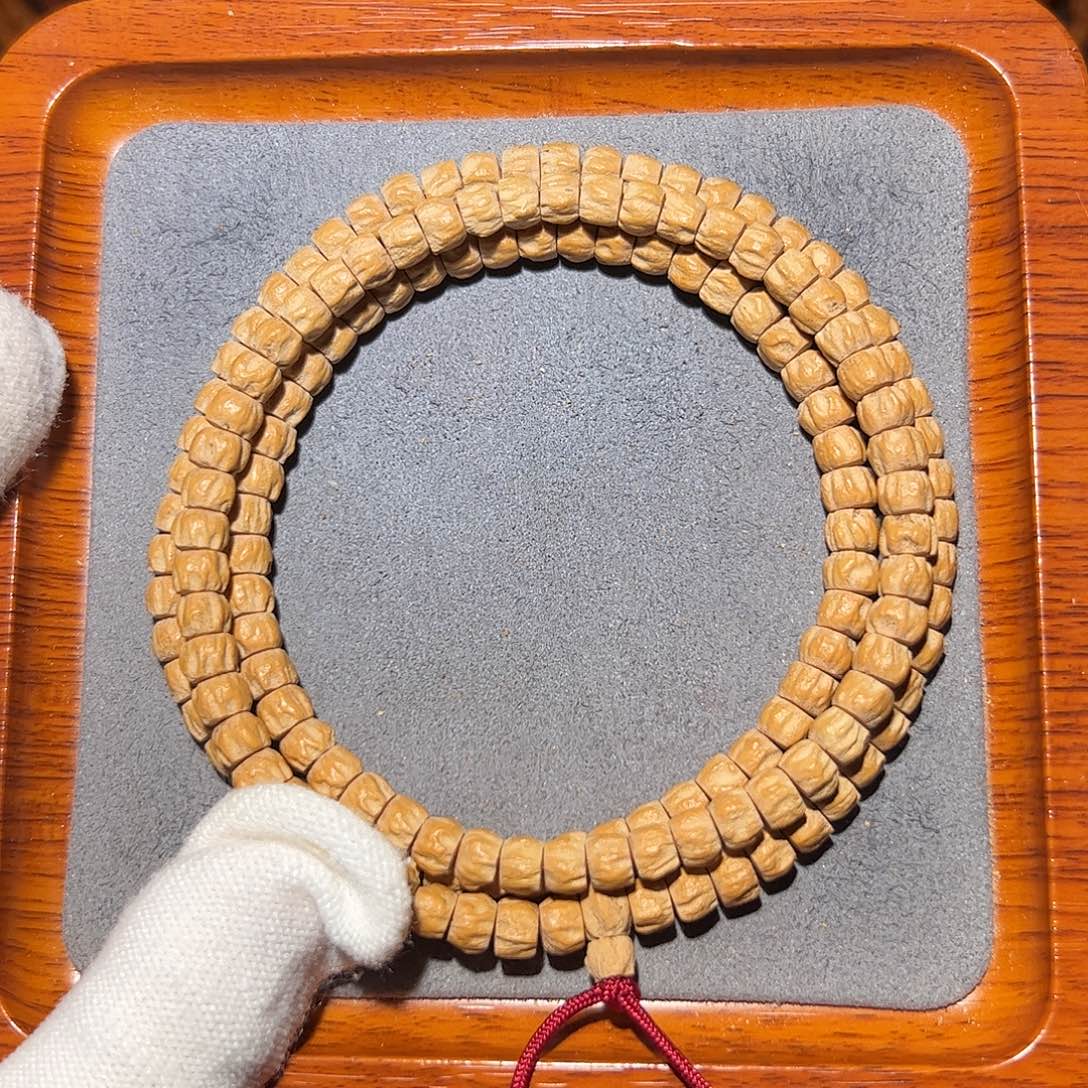 柏香籽/百香籽吊坠黄油皮方块顺6.5