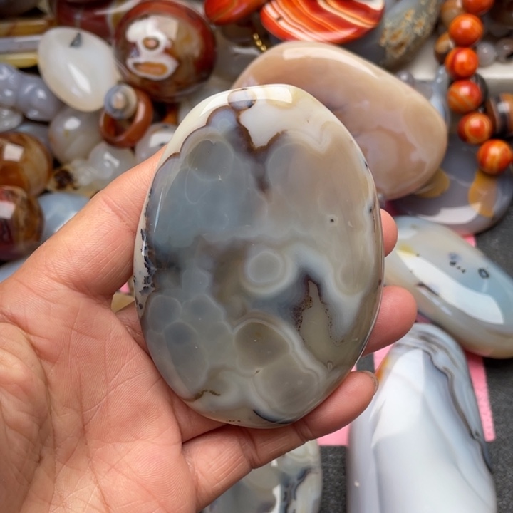 玛瑙/玉髓未镶嵌玉髓马达加斯加玉髓玛瑙