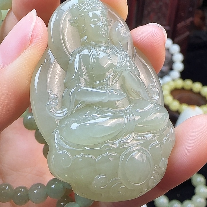 和田玉挂件未镶嵌定制发货