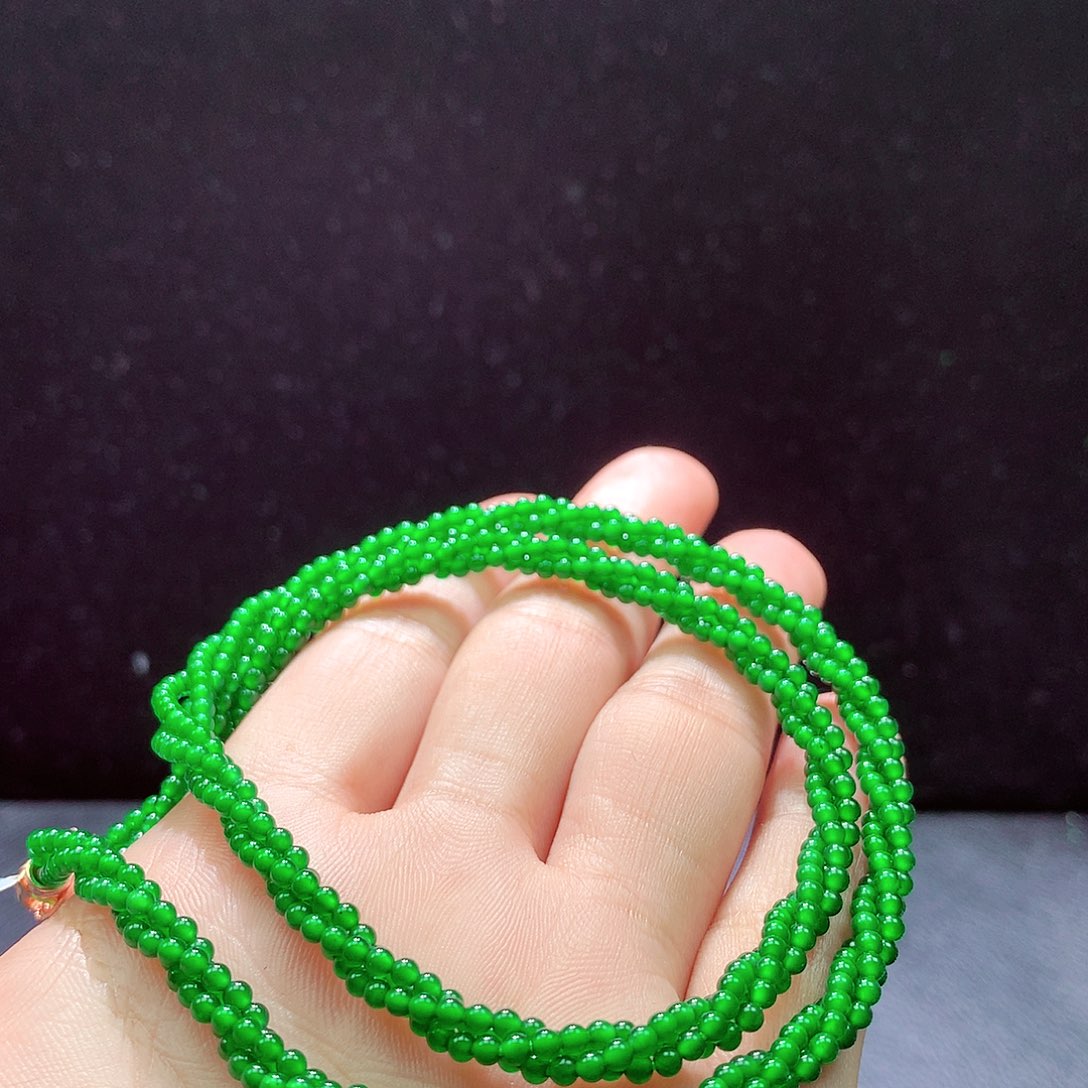 翡翠手链未镶嵌项链