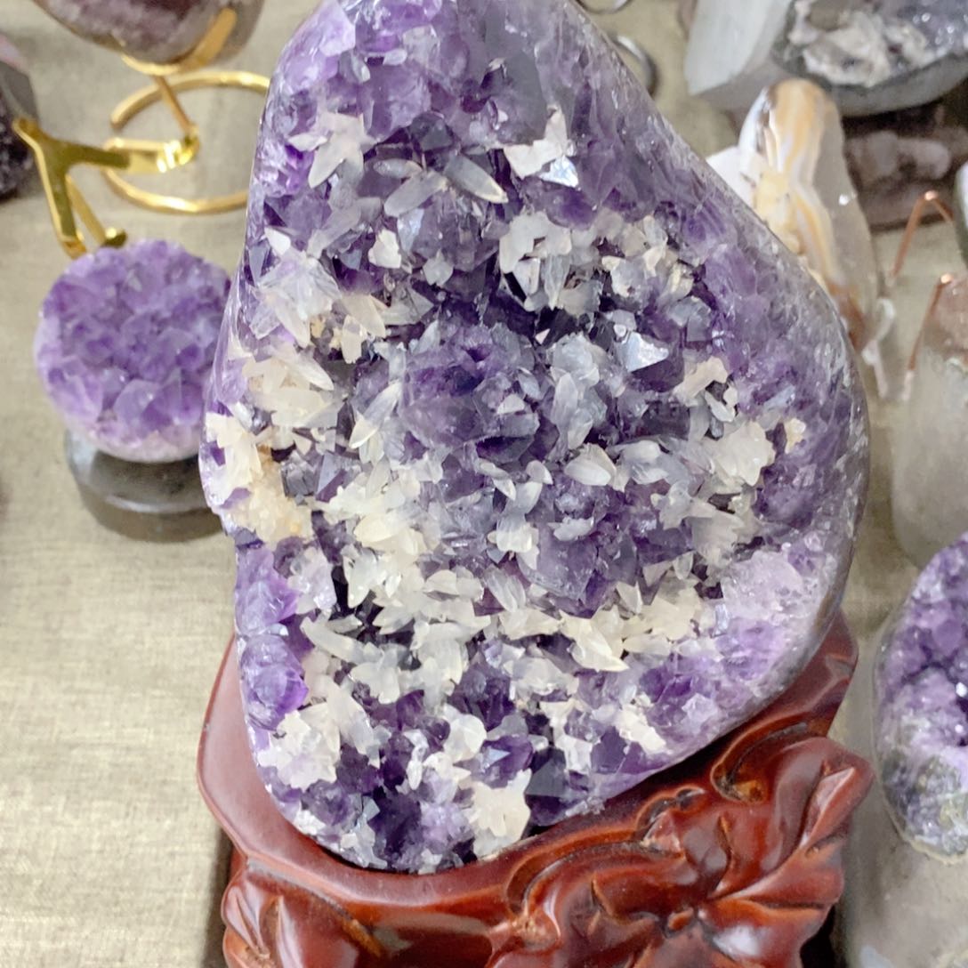 水晶天然水晶摆件未镶嵌芭*