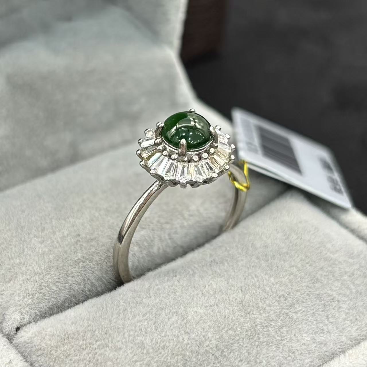 老卢珠宝翡翠太阳花戒指时尚百搭款多样性发货其一02A