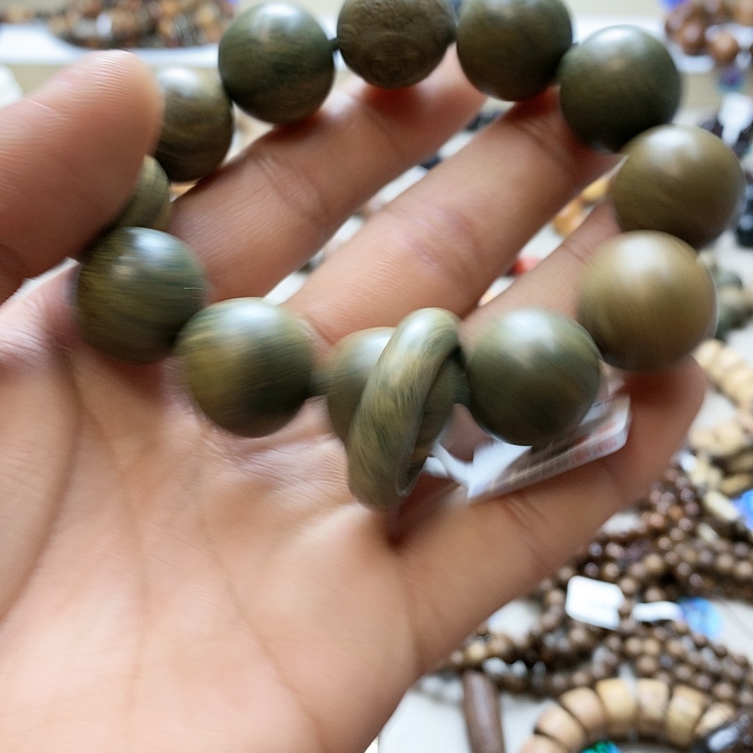 维腊木（绿檀）手串/手链