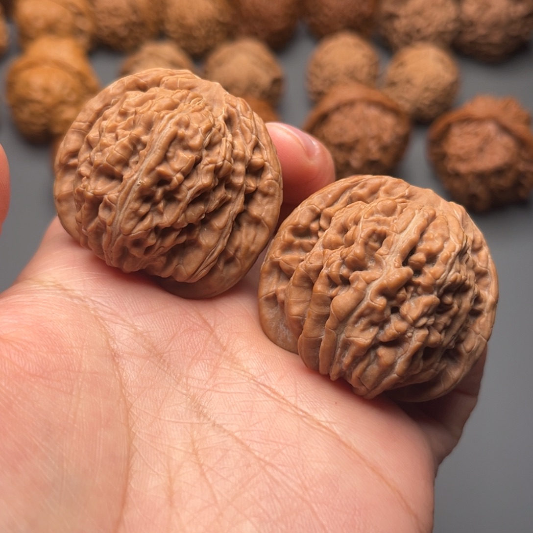 手***）吊坠文玩核桃40尺四座楼