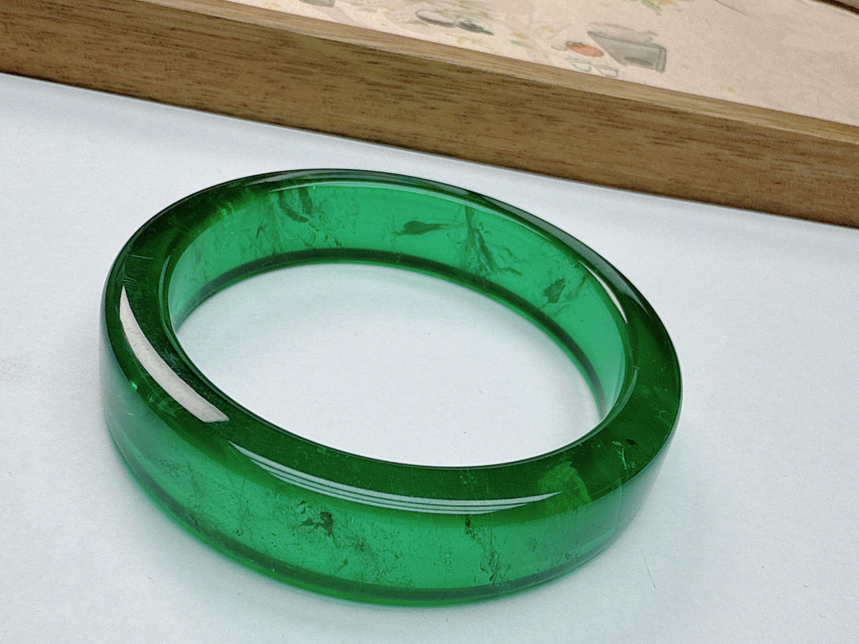 【原矿正品  清雅飘逸】公主方平镯 Q2843