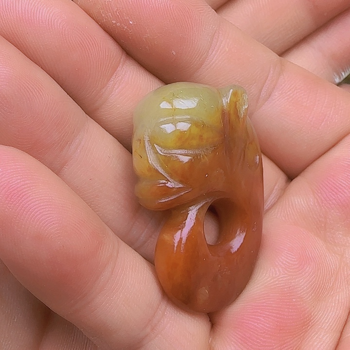 和田玉吊坠(不含链)未镶嵌