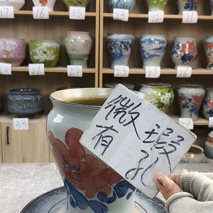 缸13xc景德镇陶瓷花盆