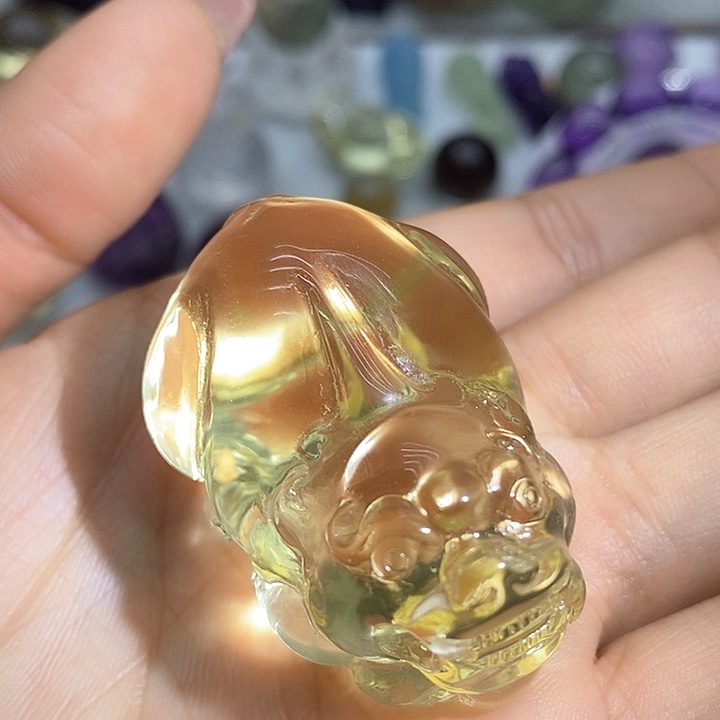 水晶摆件未镶嵌吊坠