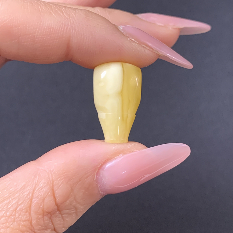 10+蜜蜡三通半山水浓蜡妖花全品无优化俄料