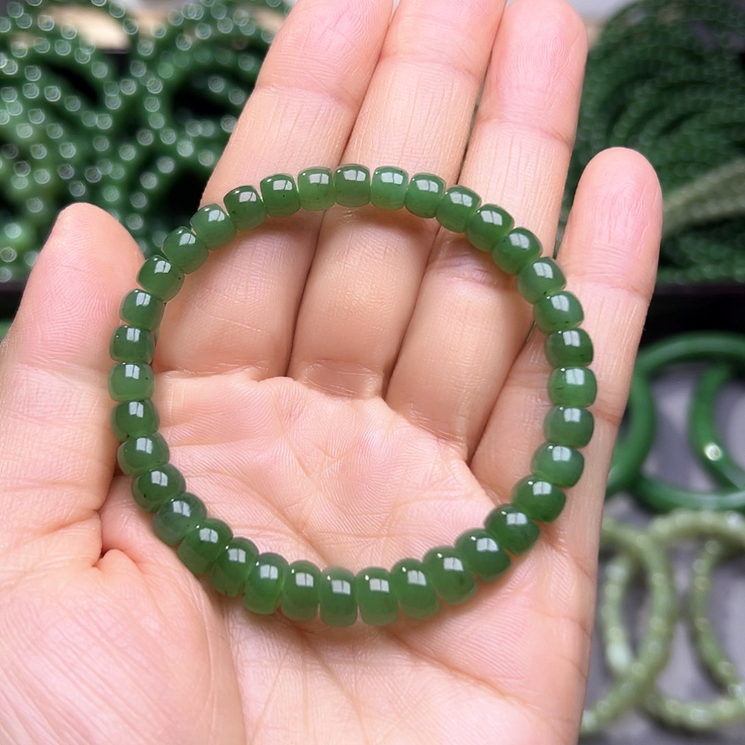 和田玉手链未镶嵌