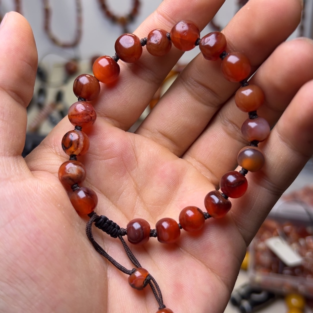 玛瑙/玉髓手链未镶嵌