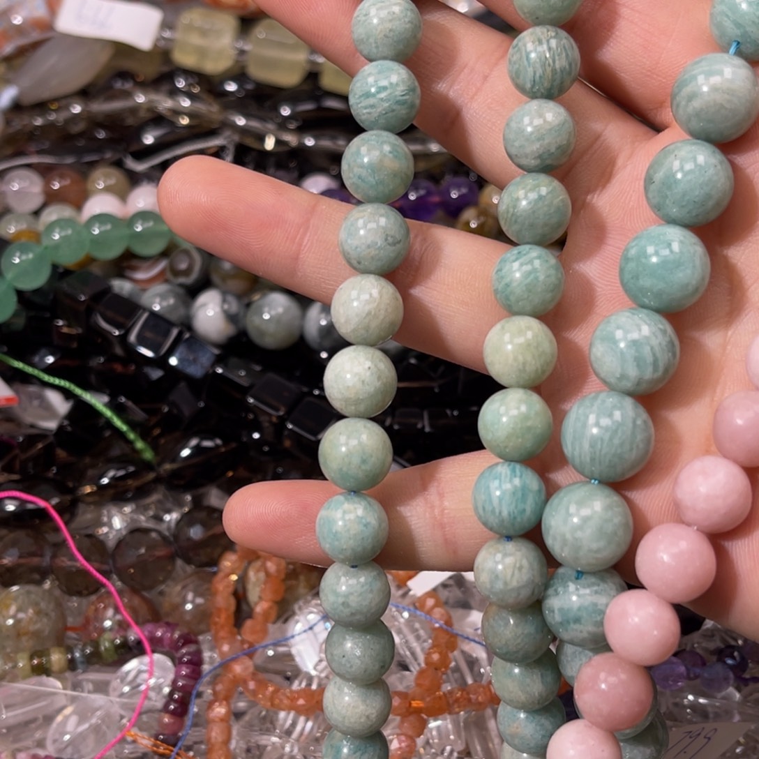 玛瑙/玉髓散珠老矿天河卡10