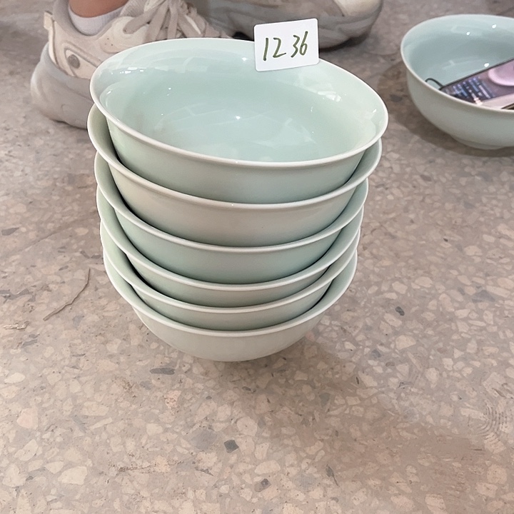 碗1236号微瑕碗盘，破损包赔补差价，不补发