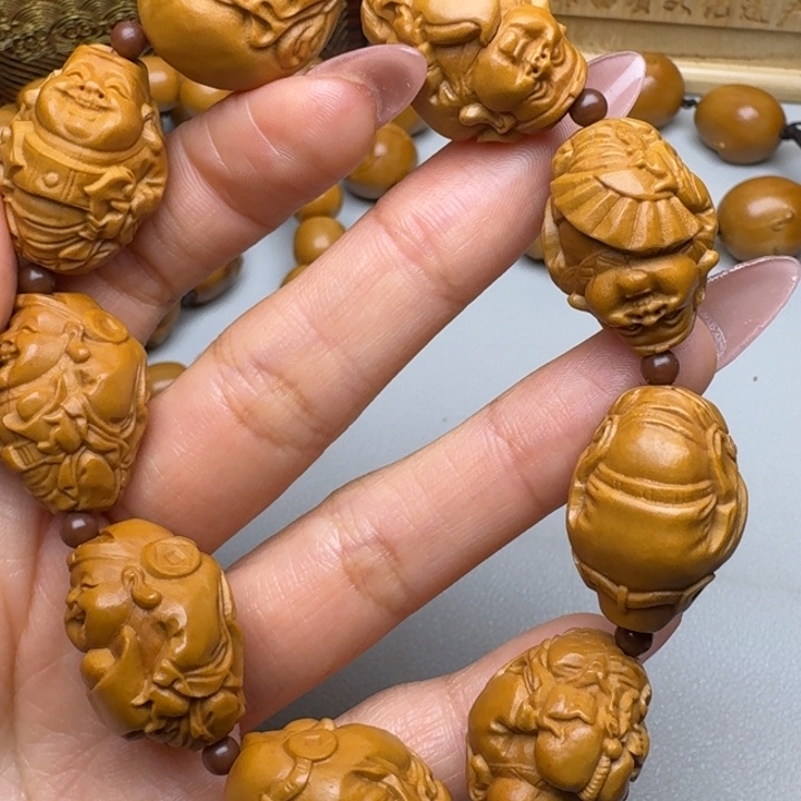 橄榄核手串/手链财神