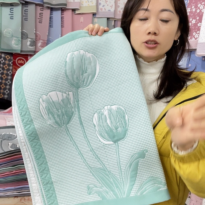 棉特价促销绿色郁金香