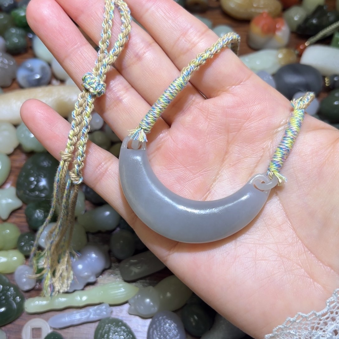 和田玉珠宝半成品未镶嵌