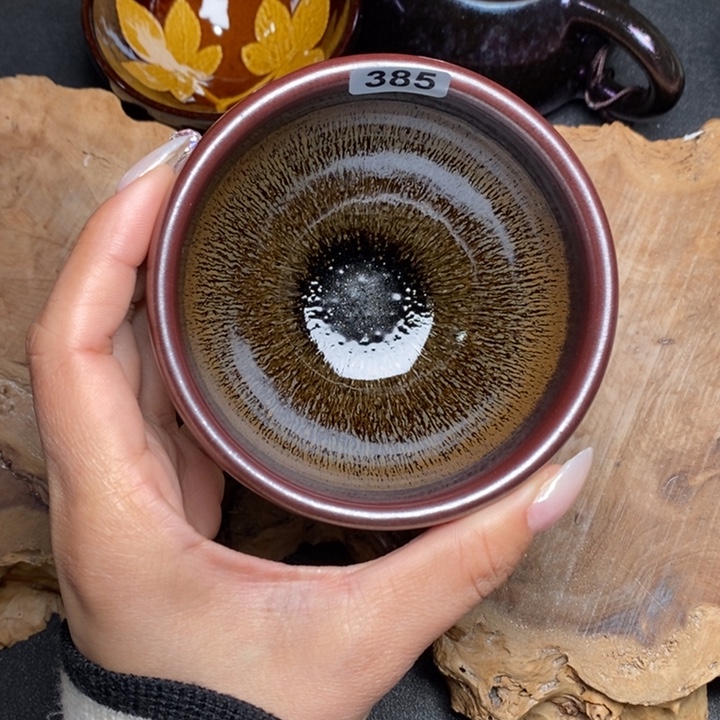 茶盏建窑建盏主人杯385