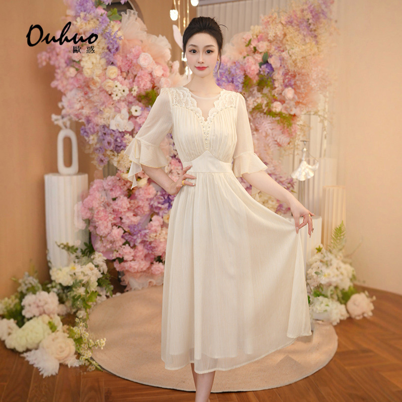 【端庄优雅】2025年春夏新款连衣裙OHDRI04032