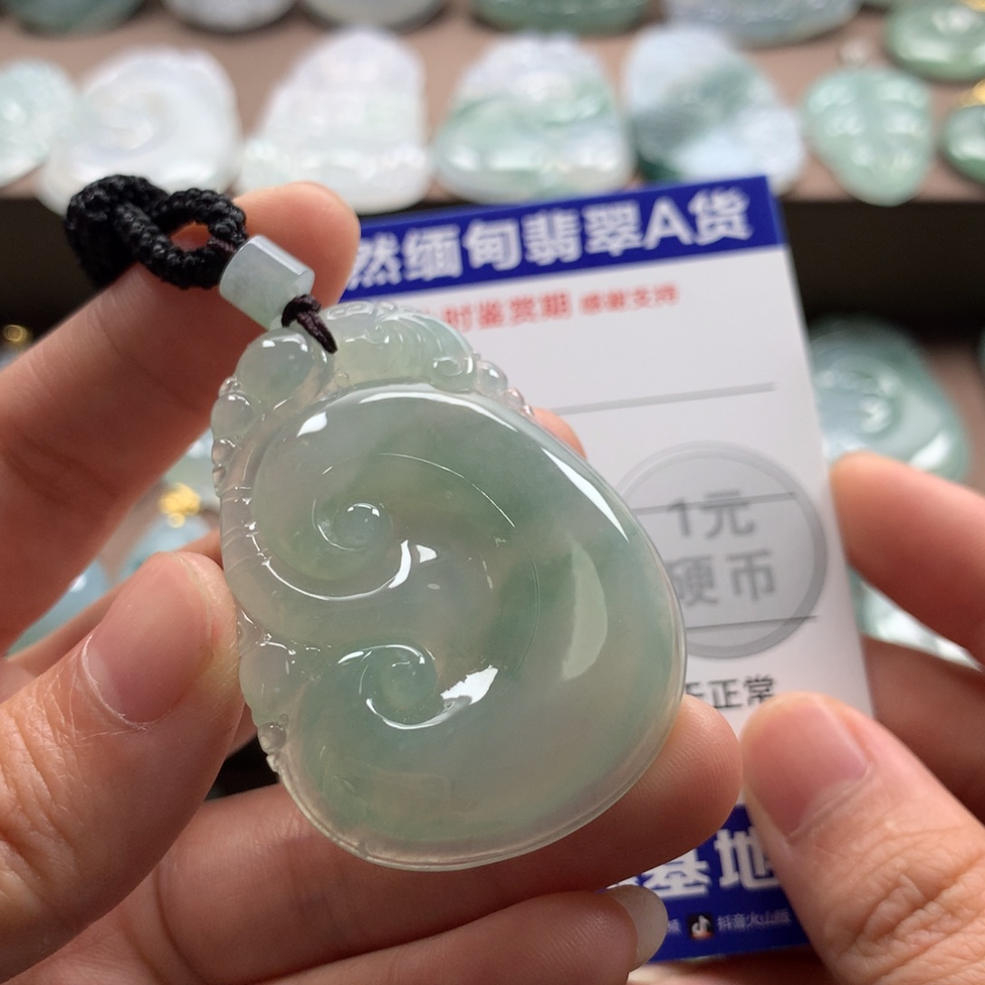 翡翠未镶嵌颈饰天然翡翠