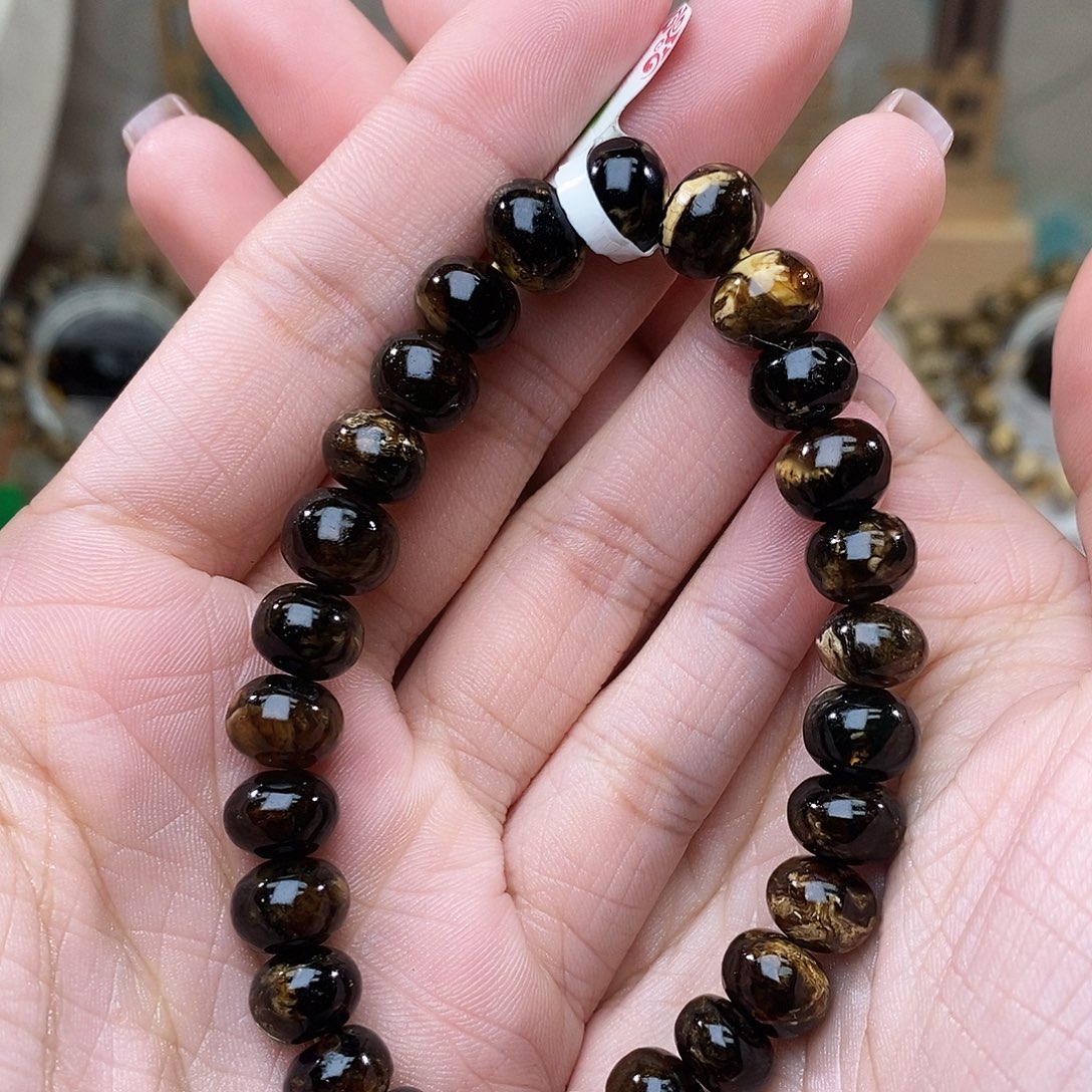 琥珀未镶嵌手链9➕