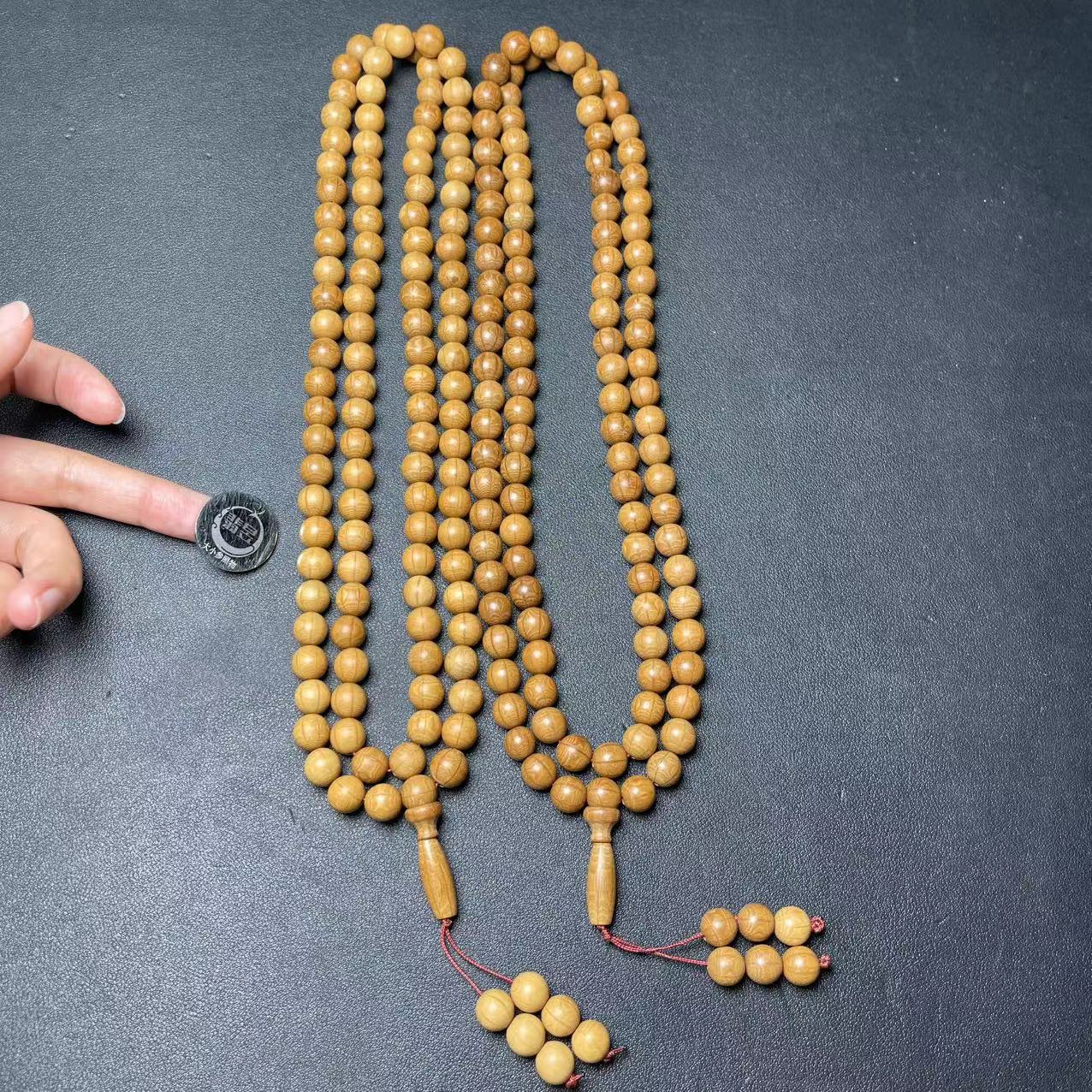 35521T15-3N10-五台山六道木珠链长串-卡9+约108颗-多样性/发一件